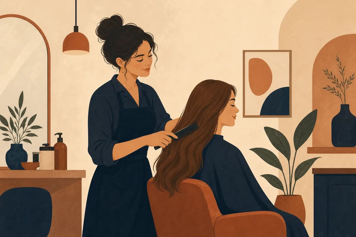 Hairdressing English: How to Say Hair, Salon Vocabulary, and Three Training Levels