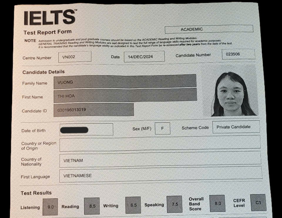 Chia sẻ kinh nghiệm 9.0 IELTS listening qua phương pháp nghe chép chính tả cùng WELE