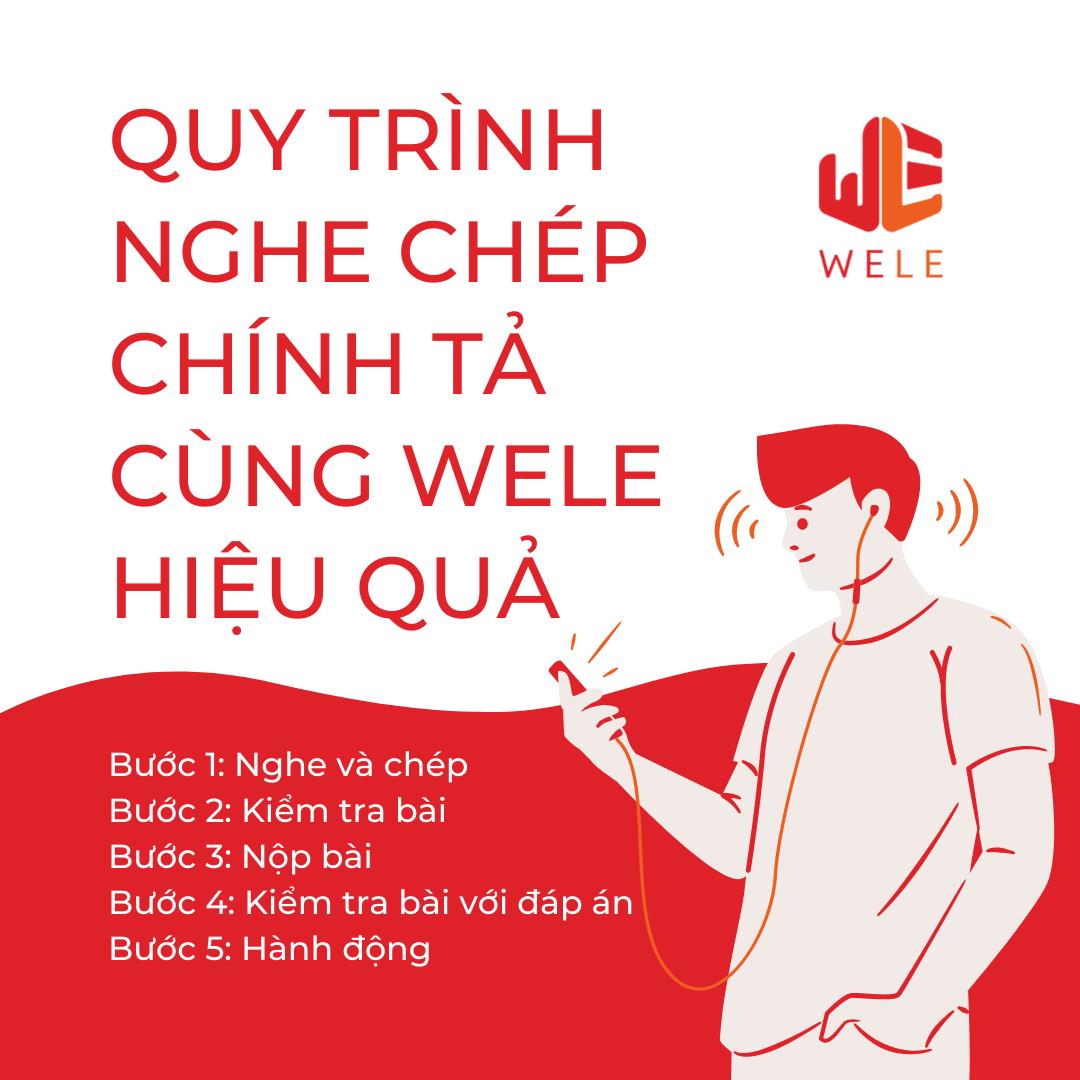 5 bước nghe chép chính tả hiệu quả