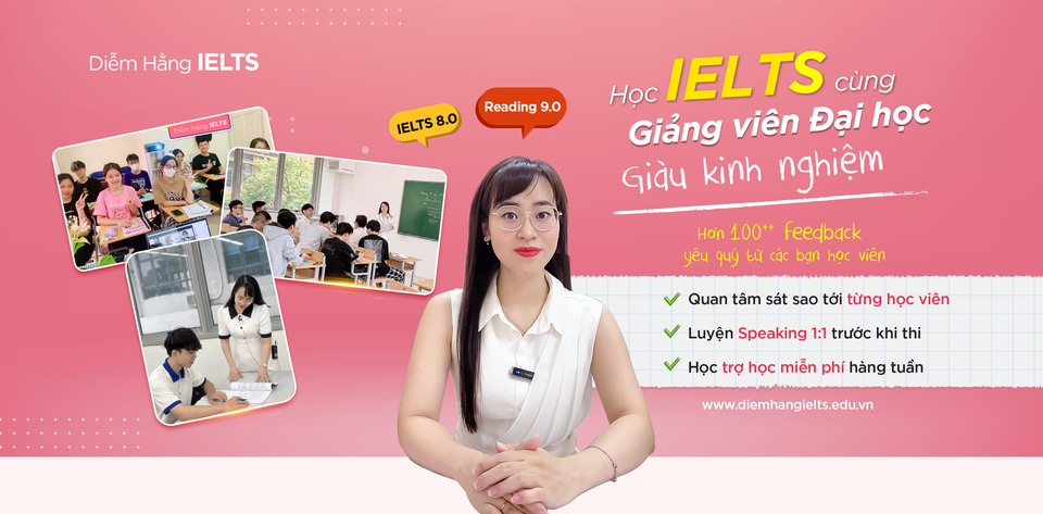 Diễm Hằng IELTS đồng hành cùng WELE