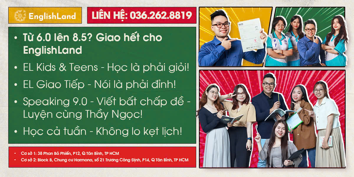 EnglishLand đồng hành cùng WELE